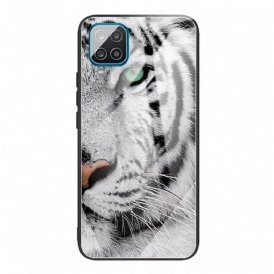 Skal För Samsung Galaxy M32 Tiger Härdat Glas
