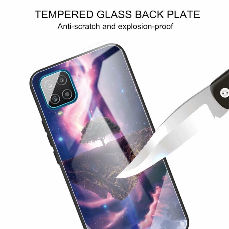 Skal För Samsung Galaxy M32 Världsträd Härdat Glas