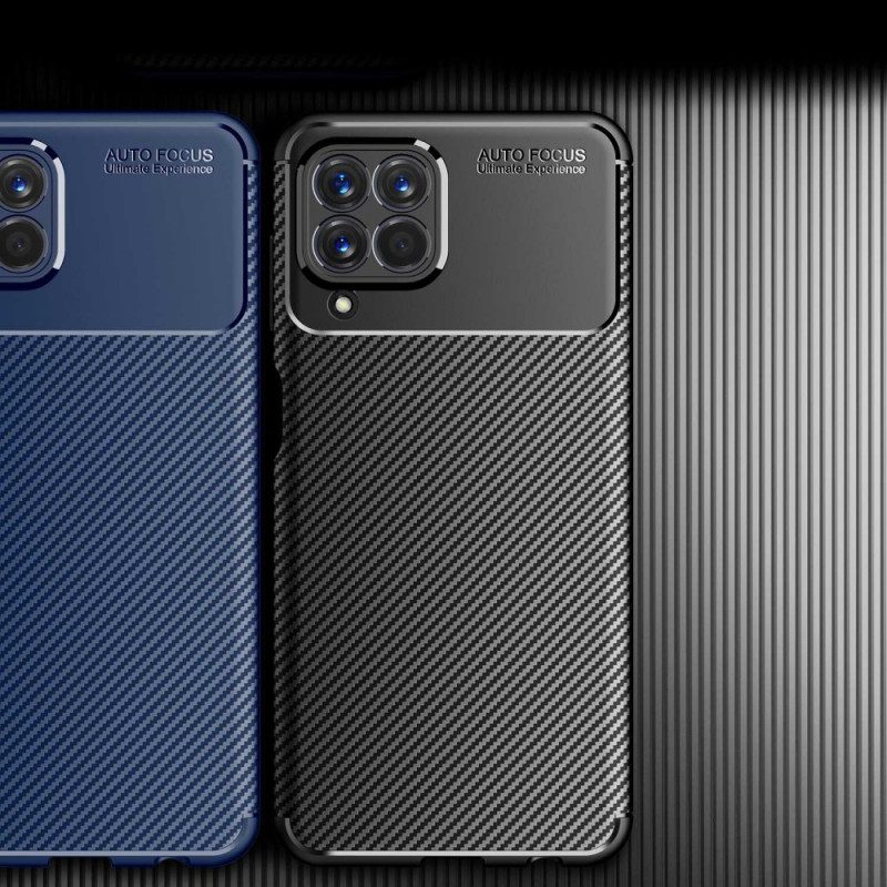 Skal För Samsung Galaxy M33 5G Flexibel Kolfiber