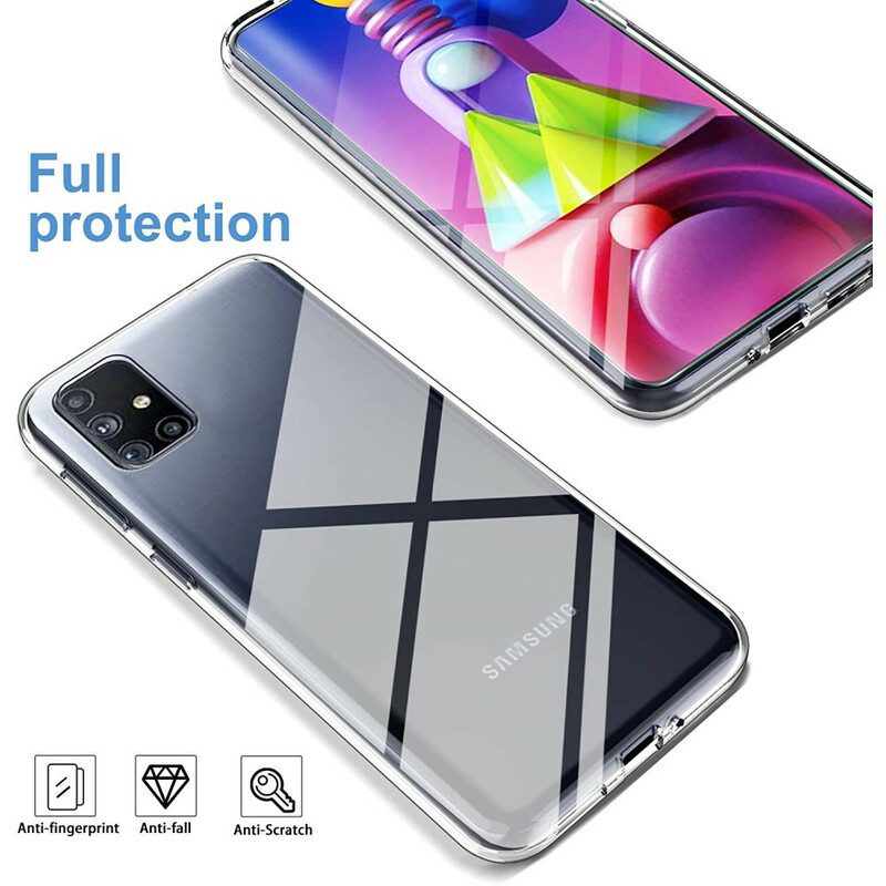 Skal För Samsung Galaxy M51 Skärm I Härdat Glas