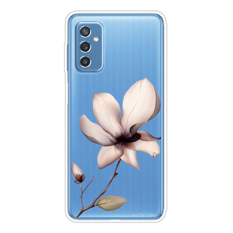 Skal För Samsung Galaxy M52 5G Bräcklig Blomma