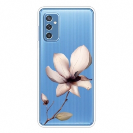 Skal För Samsung Galaxy M52 5G Bräcklig Blomma