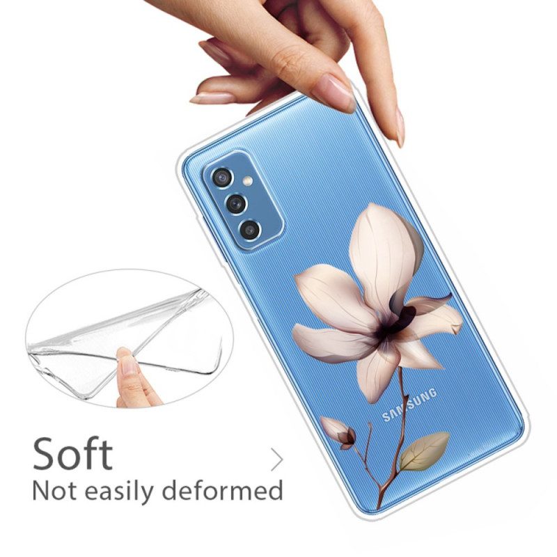 Skal För Samsung Galaxy M52 5G Bräcklig Blomma