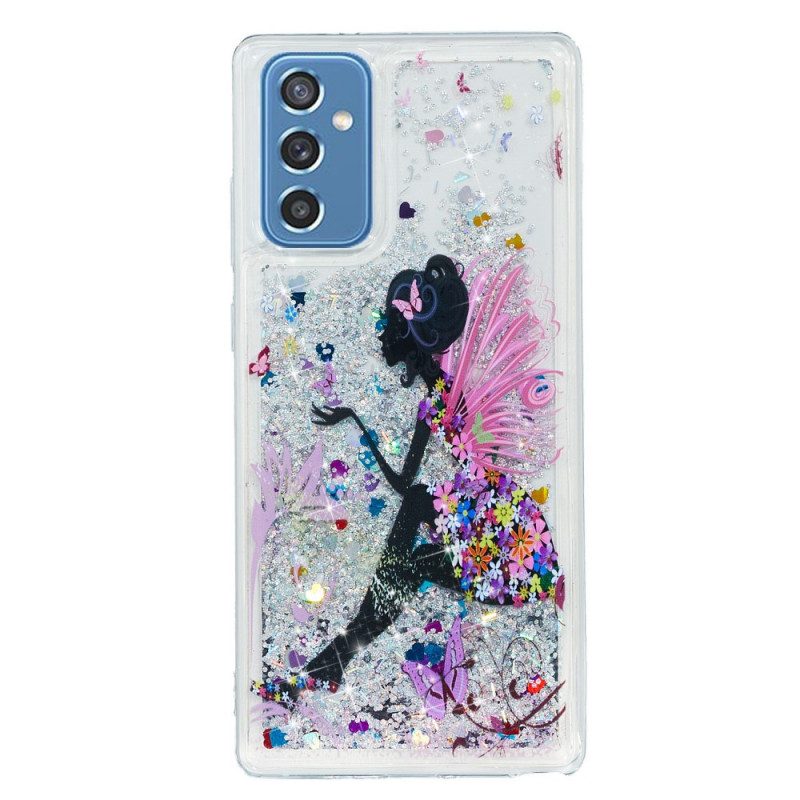 Skal För Samsung Galaxy M52 5G Princess Glitter