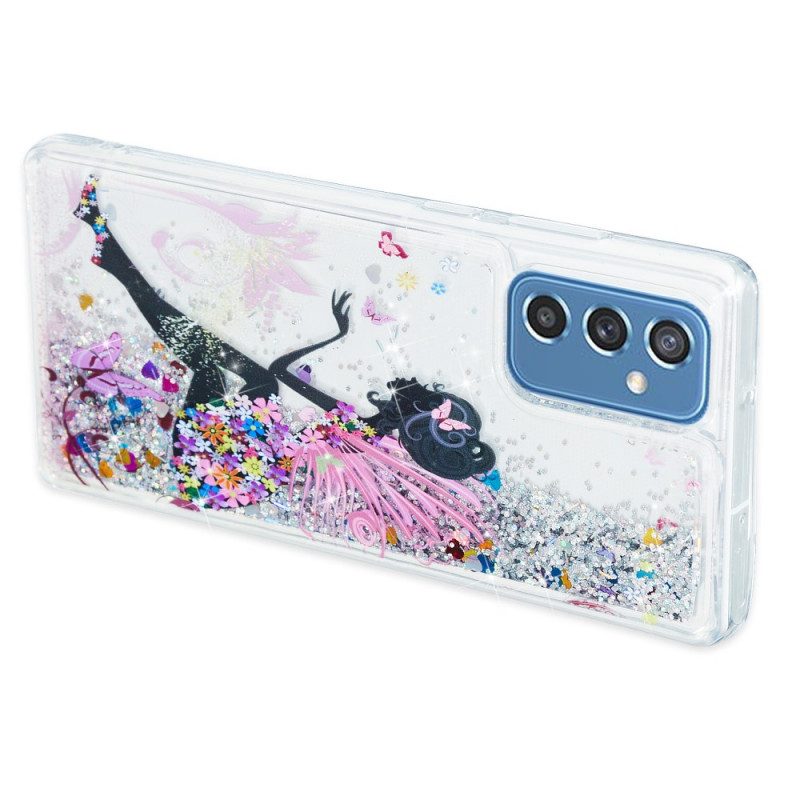 Skal För Samsung Galaxy M52 5G Princess Glitter