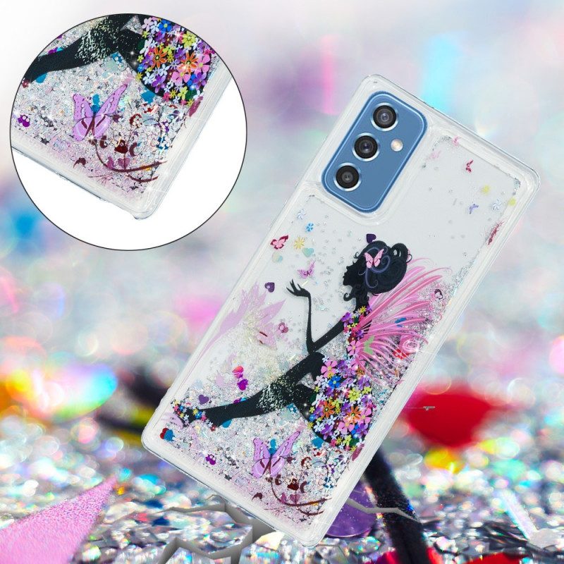 Skal För Samsung Galaxy M52 5G Princess Glitter