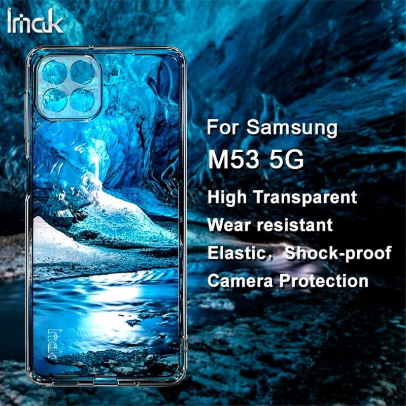 Skal För Samsung Galaxy M53 5G Imak Transparent