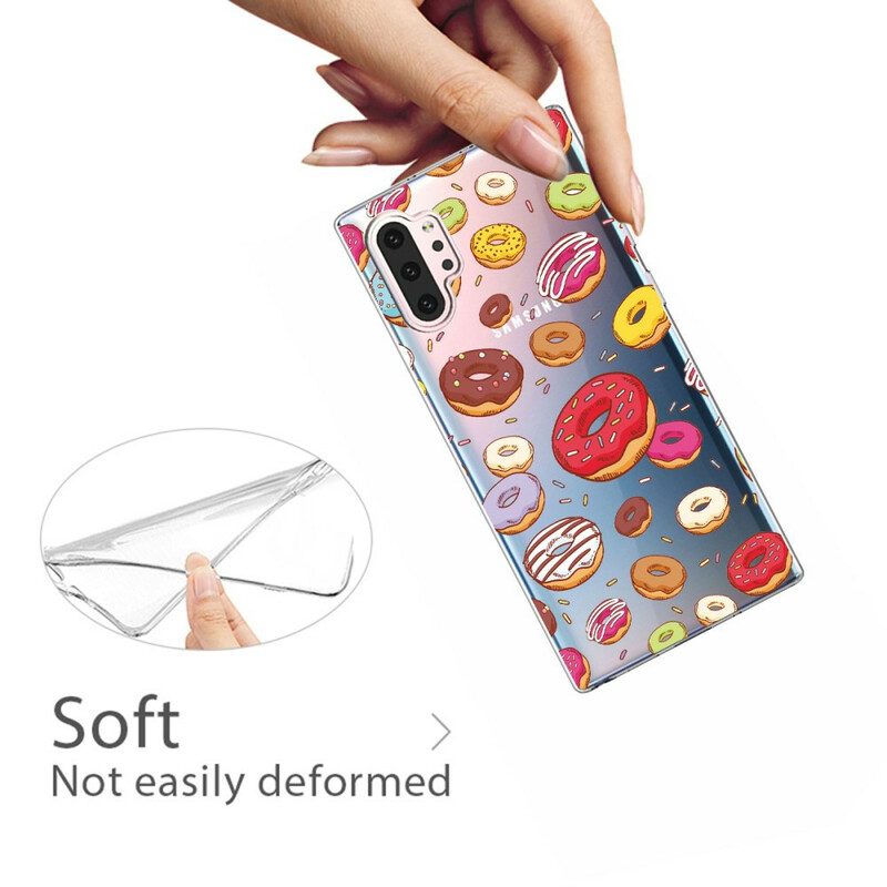 Skal För Samsung Galaxy Note 10 Plus Älskar Donuts