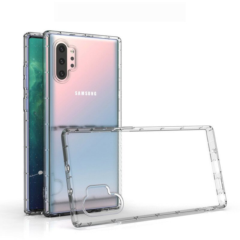 Skal För Samsung Galaxy Note 10 Plus Förstärkt Transparent