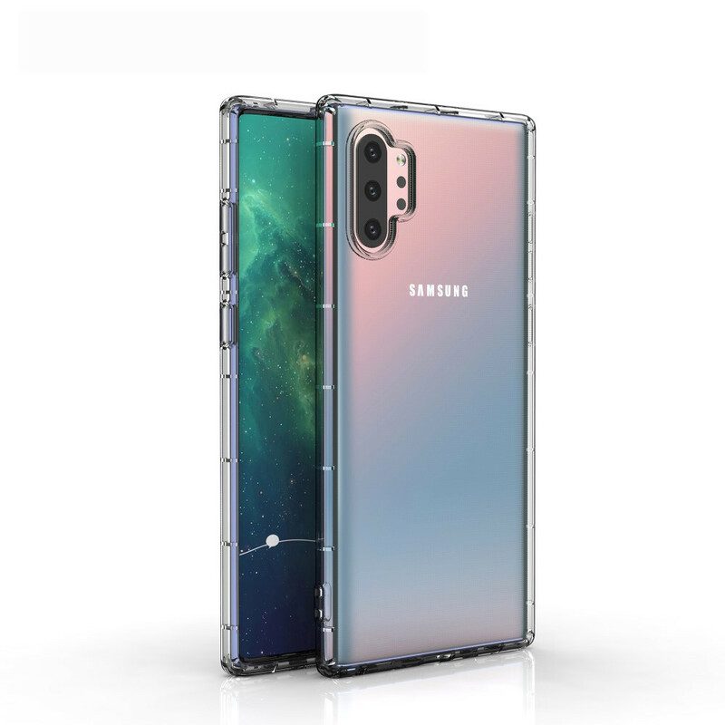 Skal För Samsung Galaxy Note 10 Plus Förstärkt Transparent