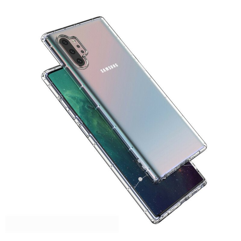 Skal För Samsung Galaxy Note 10 Plus Förstärkt Transparent