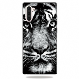 Skal För Samsung Galaxy Note 10 Svartvit Tiger