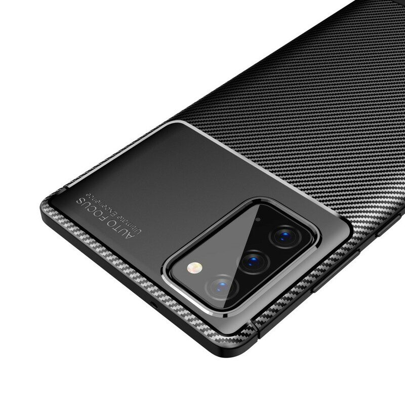 Skal För Samsung Galaxy Note 20 Flexibel Kolfiberstruktur