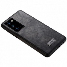 Skal För Samsung Galaxy Note 20 Sulada Lädereffekt