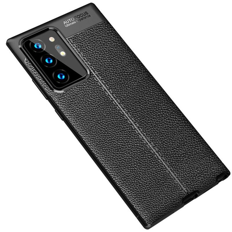 Skal För Samsung Galaxy Note 20 Ultra Flexibel Kolfiberstruktur
