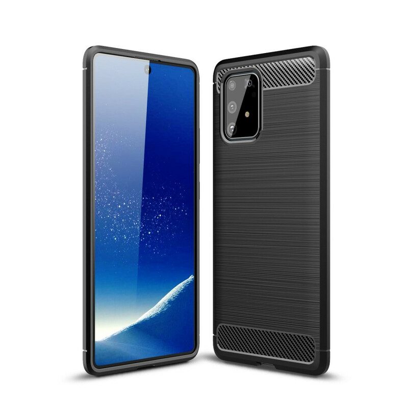 Skal För Samsung Galaxy S10 Lite Borstad Kolfiber