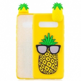 Skal För Samsung Galaxy S10 Plus 3d Min Ananas