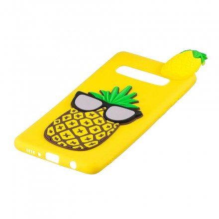 Skal För Samsung Galaxy S10 Plus 3d Min Ananas