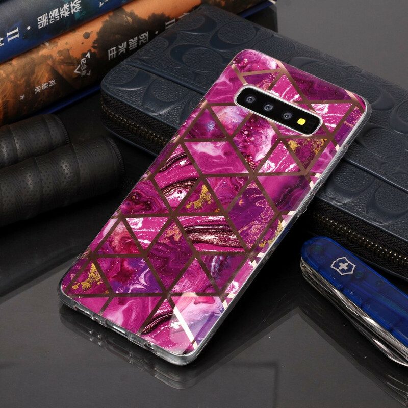 Skal För Samsung Galaxy S10 Plus Ultradesign Marmor