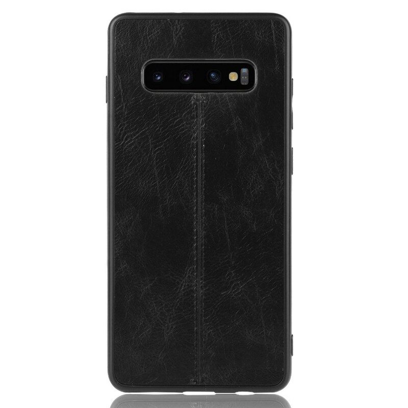 Skal För Samsung Galaxy S10 Sömlädereffekt