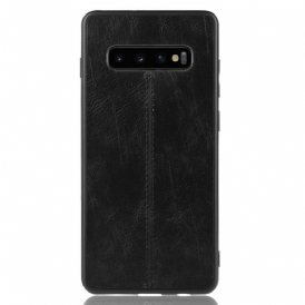 Skal För Samsung Galaxy S10 Sömlädereffekt