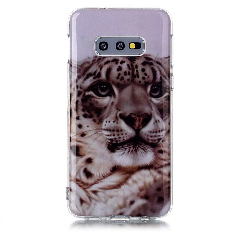 Skal För Samsung Galaxy S10e Kunglig Tiger