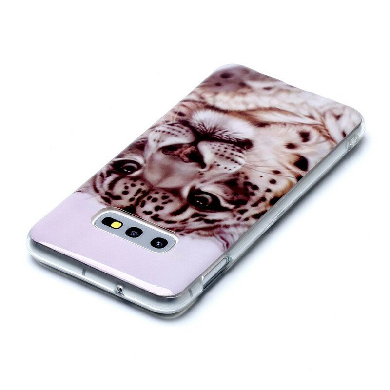 Skal För Samsung Galaxy S10e Kunglig Tiger