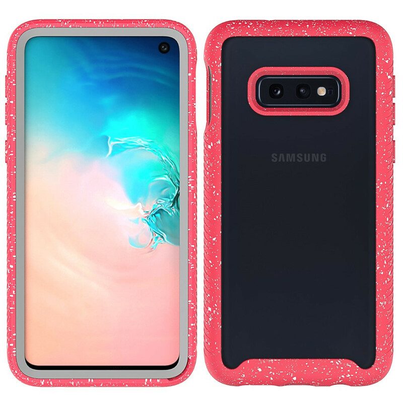 Skal För Samsung Galaxy S10e Paljettkantdesign