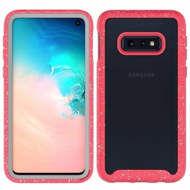 Skal För Samsung Galaxy S10e Paljettkantdesign