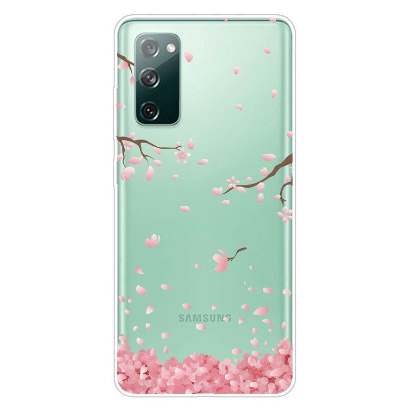 Skal För Samsung Galaxy S20 FE Blommande Grenar