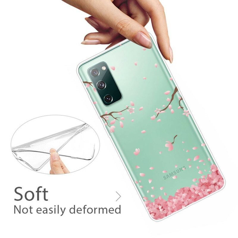 Skal För Samsung Galaxy S20 FE Blommande Grenar