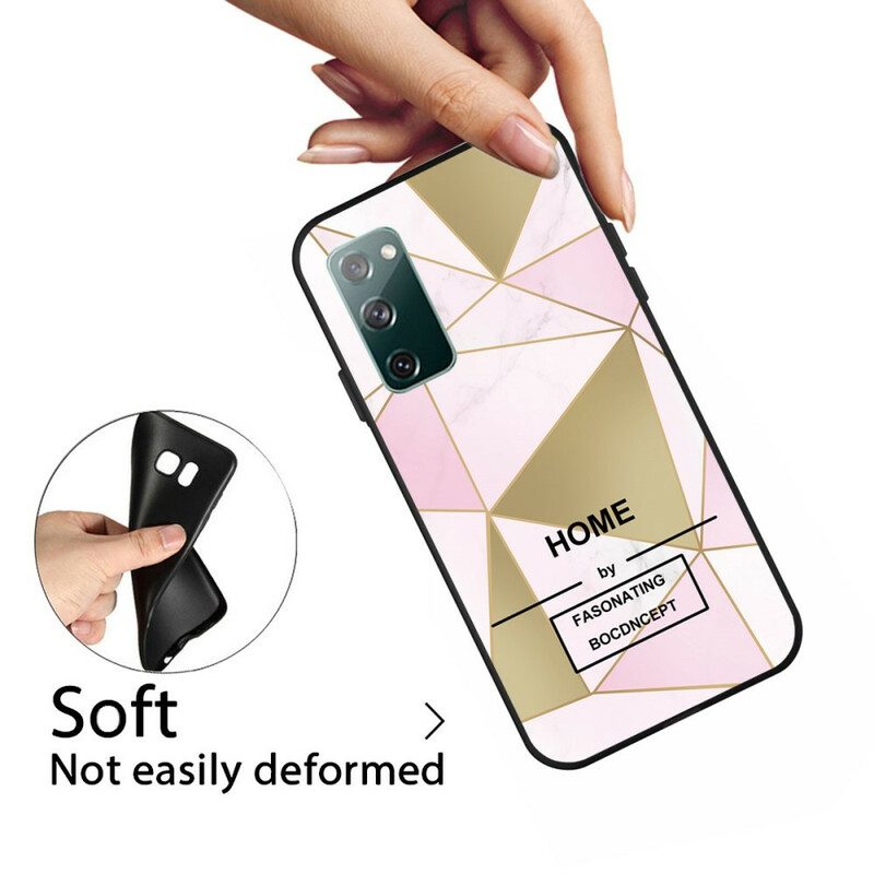Skal För Samsung Galaxy S20 FE Grafisk Marmor