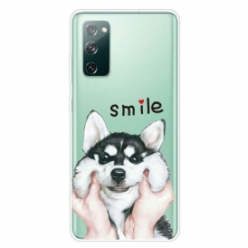 Skal För Samsung Galaxy S20 FE Smile Dog