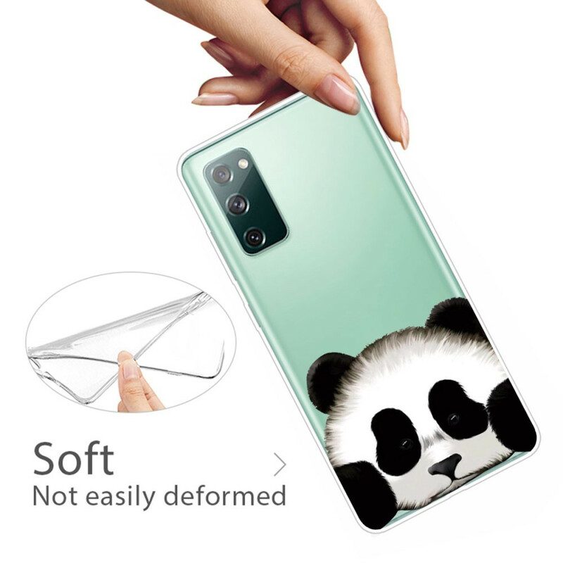 Skal För Samsung Galaxy S20 FE Transparent Panda