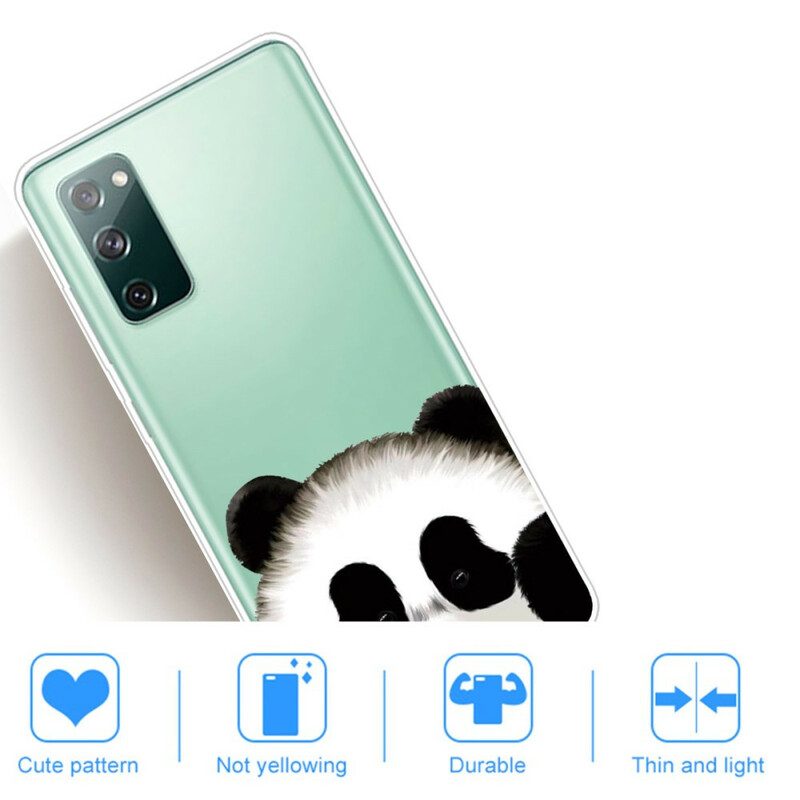 Skal För Samsung Galaxy S20 FE Transparent Panda