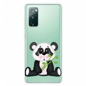 Skal För Samsung Galaxy S20 FE Transparent Sad Panda