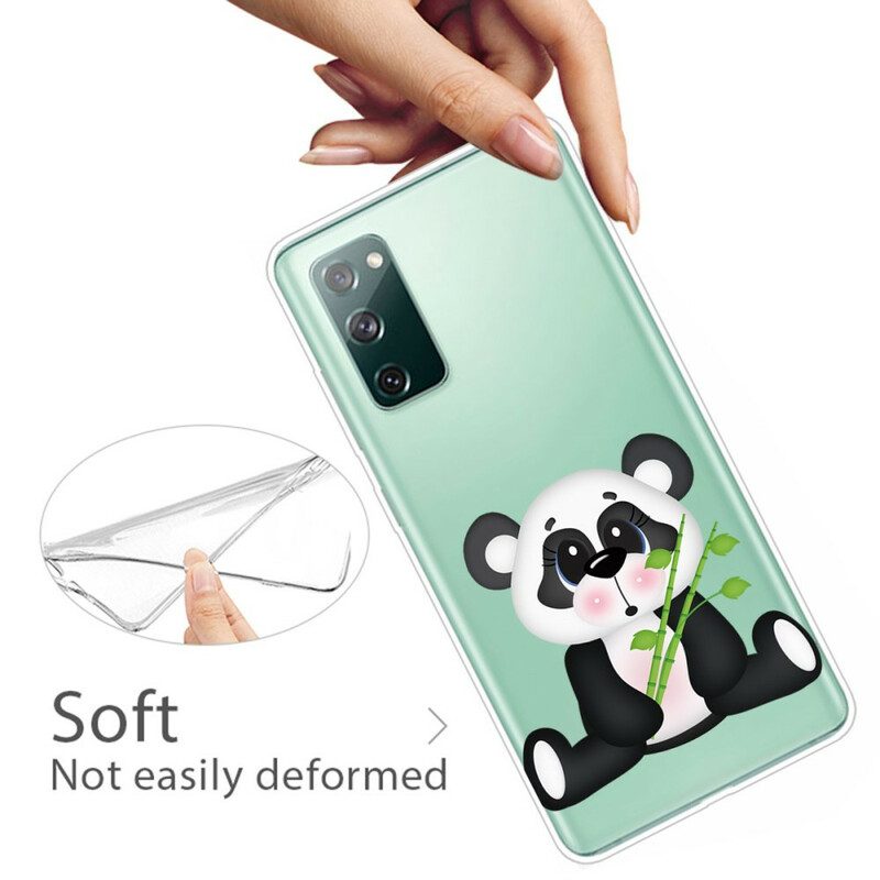 Skal För Samsung Galaxy S20 FE Transparent Sad Panda