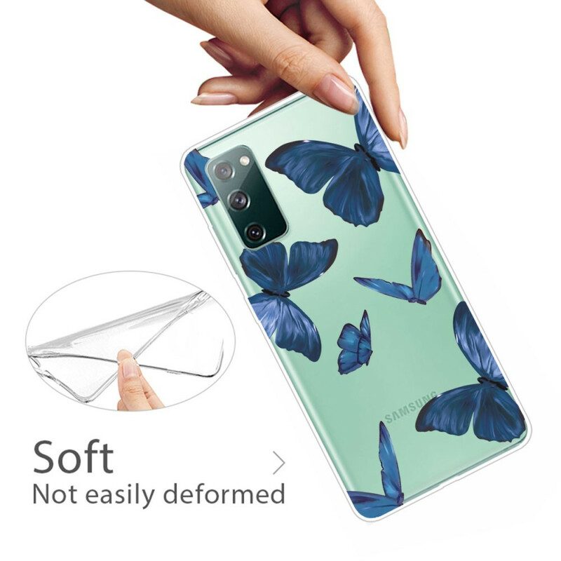 Skal För Samsung Galaxy S20 FE Vilda Fjärilar
