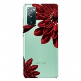 Skal För Samsung Galaxy S20 FE Vildblommor