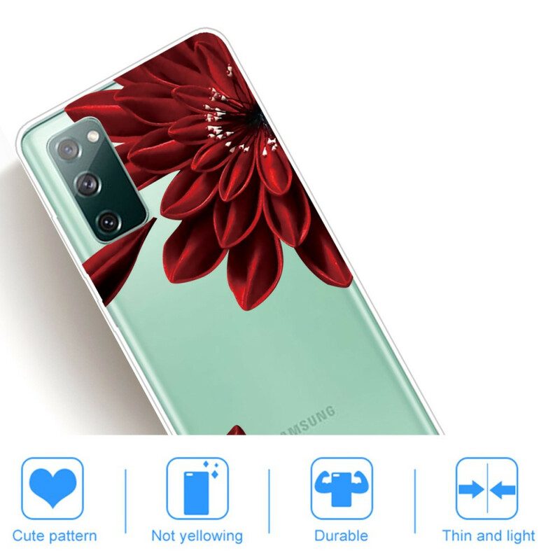 Skal För Samsung Galaxy S20 FE Vildblommor