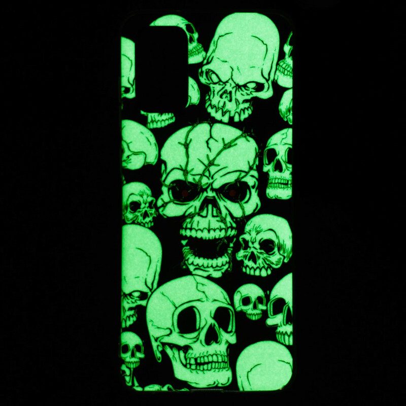 Skal För Samsung Galaxy S20 Plus 4G / 5G Fluorescerande Skallar