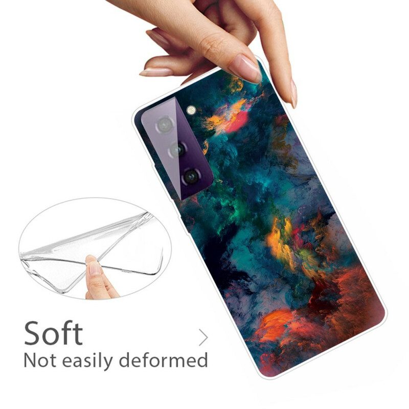 Skal För Samsung Galaxy S21 5G Färgrika Moln