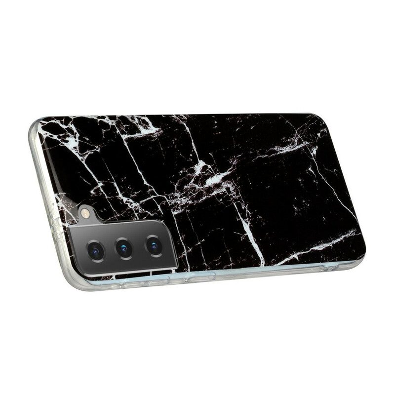 Skal För Samsung Galaxy S21 5G Marmordesign