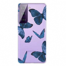 Skal För Samsung Galaxy S21 5G Vilda Fjärilar