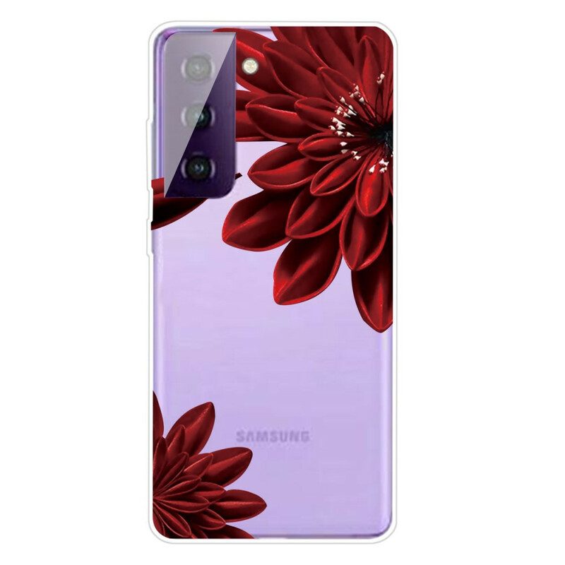 Skal För Samsung Galaxy S21 5G Vildblommor