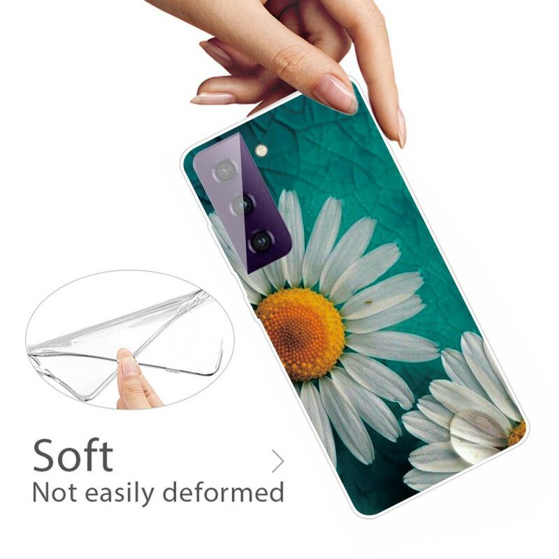 Skal För Samsung Galaxy S21 FE Daisy