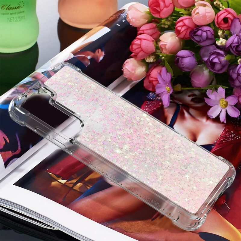 Skal För Samsung Galaxy S21 FE Desire Glitter