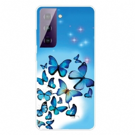 Skal För Samsung Galaxy S21 FE Fjärilar Fjärilar
