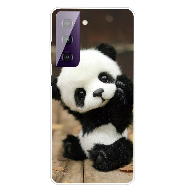 Skal För Samsung Galaxy S21 FE Flexibel Panda
