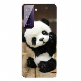 Skal För Samsung Galaxy S21 FE Flexibel Panda